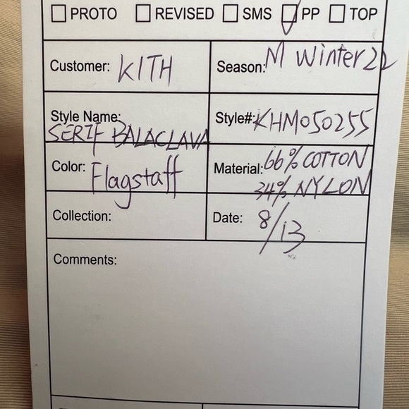 KITH SERIF BALACLAVA- flagstaff - Picture 10 of 11